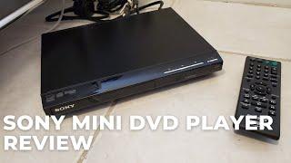 Sony Mini DVD Player Review (DVPSR510H)