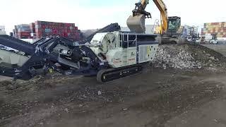 Operating in NZ // Nordtrack I908S mobile crusher