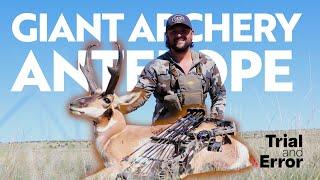 Trial And Error | Archery Antelope Hunt