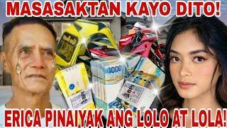 GRABE! ERICA PINAIYAK ANG LOLO AT LOLA | VAL SANTOS MATUBANG