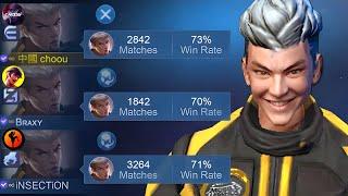 CHOU GODS IS BACK !! 3 BEST CHOU USER IN ONE TEAM + IMMORTAL RANKED = ???