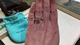 MJ Gabel Featured Piece of the day *Platinum Tiffany & Co. Solitaire Diamond Engagement Ring*