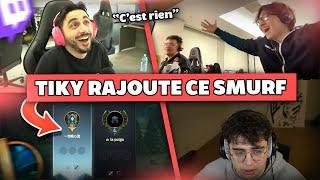 TIKY RAJOUTE CE SMURF EN CORÉE... - Best Of LoL #949 Réactions