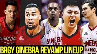 PBA UPDATES I BRGY GINEBRA LATEST NEW LOOK COMPLETE LINEUP