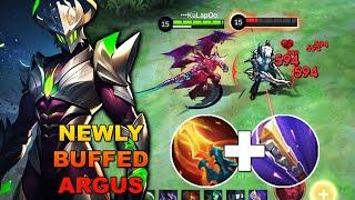 ARGUS Buff Instantly META | Top Global Argus Is Back | Mobile Legends