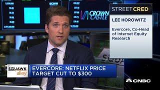 Evercore analyst explains why they're cutting Netflix's price target