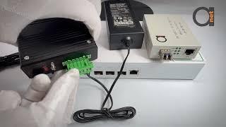 Industrial Temperature SFP+ to SFP+ Fiber Optical Media Converter 10G/1G DAC 10G Converter Setup