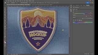 Embroidery Patch Mockup [How to use]