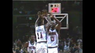 Isiah Thomas Blows the Roof Off the Palace in Season Opener (1993)