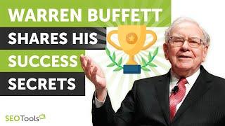 Warren Buffett Shares His Success Secrets #shorts
