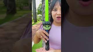 Noob vs Hacker superhero light saber - Trẻ Trâu đại chiến kiếm ánh sáng siêu anh hùng #shorts