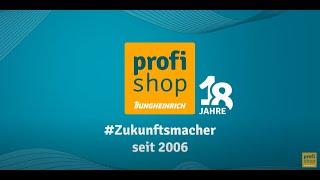 18 Jahre - Erlebe die Welt vom Jungheinrich PROFISHOP