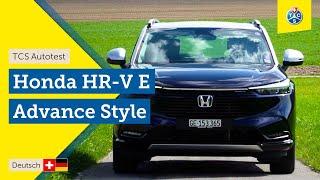 Honda HR-V E Advance Style - Sparsamer Kompakt-SUV (Fahrbericht 2022) TCS Autotest