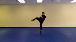 Vision Martial Arts - Kicking Combination 2 - Roundhouse Combination