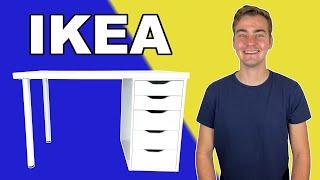 Easy To Follow ALEX/LAGKAPTEN Desk IKEA Tutorial