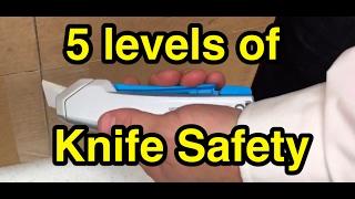 5 Levels of Knife Safety by Martor USA and WESCO Distribution Green Bay