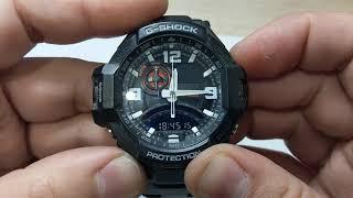 Casio G-Shock Aviator GA1000 How to set time