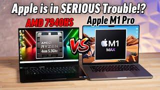 AMD's New 4nm 7940HS vs M1 & M2 Pro! Apple Silicon Killer? 
