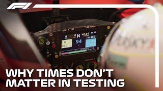 Why Times Don't Matter In F1 Testing