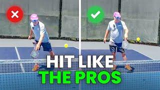 How Pros Use Specific Shots to Avoid Net Mistakes
