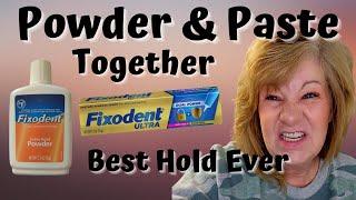 Powder Adhesive & Paste Adhesive TOGETHER Best Adhesive Ever!