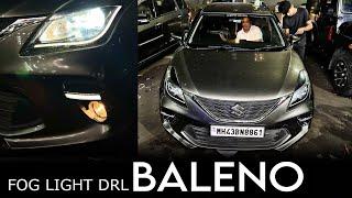 BALENO// FOG LIGHT DRL// INSTALLATION  AT A2Z CAR ACCESSORIES //  -9022264447 #baleno #foglamp