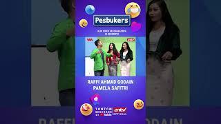 Nafa Urbach Pergoki Raffi Ahmad Lagi Godain Pamela Safitri dan Ovi Sovianti  Pesbukers ANTV #shorts