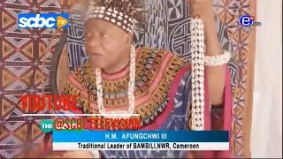 The traditional leader of Bambili cries out