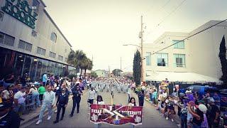 Texas Southern University "Ocean of Soul" Marching in the 2024 Krewe of Thoth Parade