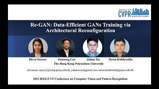 Re-GAN Divya Saxena CVPR 2023