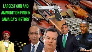 Biggest Gun Bust In Jamaica; We Want the Manifest To Know Who was to Collect the Water Heater!
