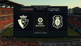 FIFA 21 | CA Osasuna - CD Tenerife | 2023/24 LaLiga Santander | FULL GAMEPLAY