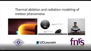 Research carried out by Bruno Dias on meteor modeling