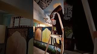 #kalarab #aburayhan #art #graffiti #calligraphy #wallart #painting #artwork