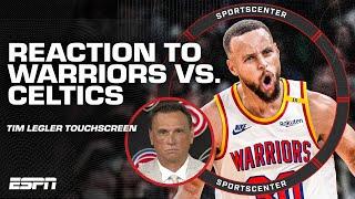 TIM LEGLER TOUCHSCREEN: 'The Warriors hit the reset button!' | SportsCenter