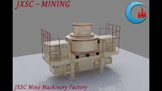 VSI Crusher | Vertical Shaft Impactor Working Principle 3D Animation Video