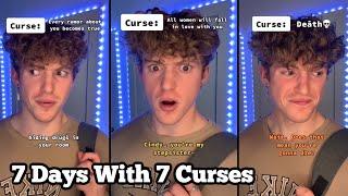 BRAD MARTIN VIRAL SERIES: POV You receive a daily curses for an entire week...