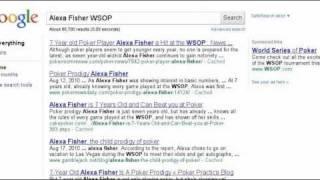 Alexa Fisher a Poker Prodigy