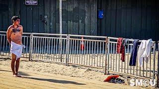 Bubble Man Sounds Off on Pier Safety After Calling Police on Disruptive Homeless