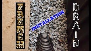 French Drain Installation - How To