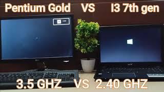 Intel Pentium vs intel i3  Boot Test | Speed test