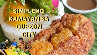 Filipino Food na Kamayan sa Gubat ng Quezon City