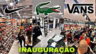 OUTLET BARATO da Nike, Adidas, Puma, inauguração da Outlet Vans - Promoção de até 50% de desconto