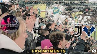 Curva Sud Juve at The Match Against Hellas Verona