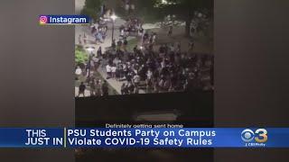 Video Circulating On Social Media Shows Massive Party On Penn State Campus