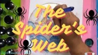 Halloween Collab| it's a Spider's World|Resin Art #just4youonlineuk #Halloween #beginners #epoxy