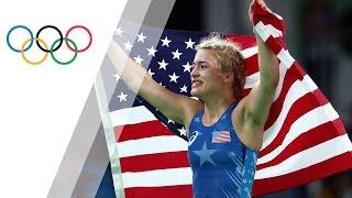 Maroulis wins Women's Freestyle 53kg gold