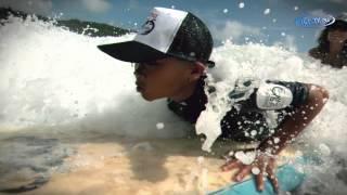 SWATCH GIRLS PRO CHINA 2012 -- Kids Surf Lesson