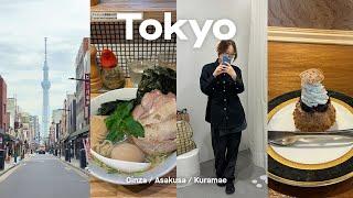 Travelling solo in Tokyo  Japan 2024 | Ginza shopping, Asakusa, Kuramae cafe, Kappabashi 