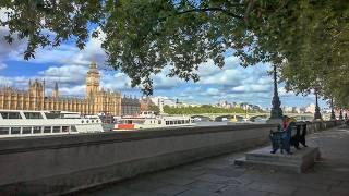 LONDON: Vauxhall to South Bank Walk Tour ️ The Last Days of Summer | 4K HDR